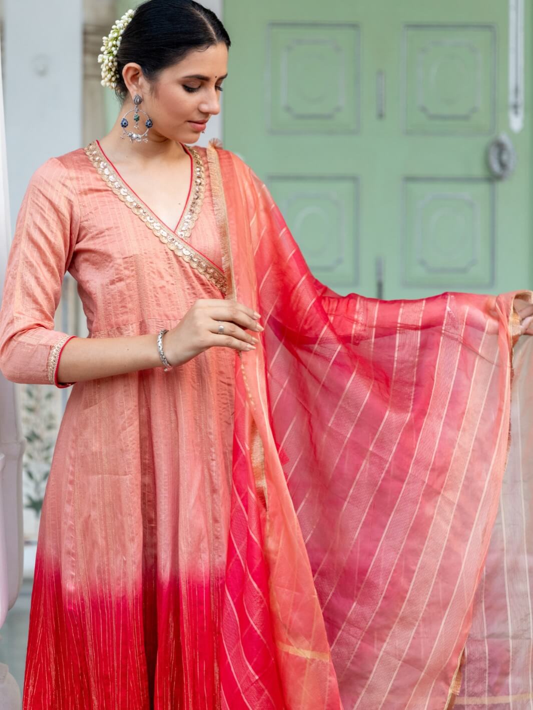 Myaara Red Kurta Set